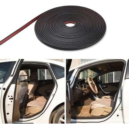 Car Door Seal Edge Trim Noise Insulation Seal Strip For Ford Focus 2 1 Fiesta Mondeo 4 3 Transit Fusion Ranger Mustang KA S-max