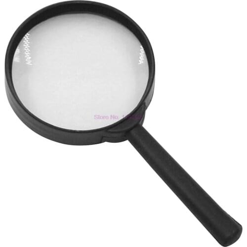 300pcs Handheld Magnifier 3X Magnifier Loupe Pocket Magnifying Glass Reading Monocle Jewelry Loupe Gift Glasses Lupe