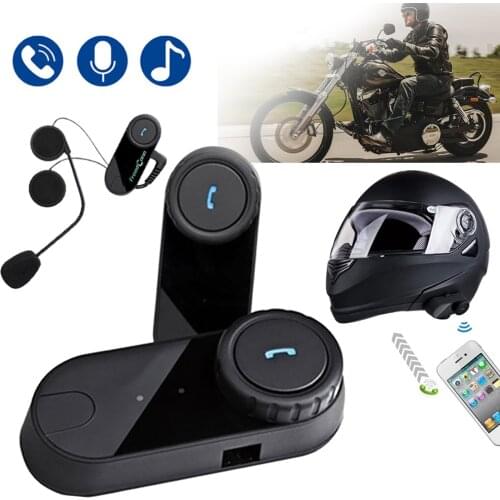 80% Dropshipping!! 800M Bluetooth Intercom Music Headset Interphone for Motorbike Motorcycle Helmet