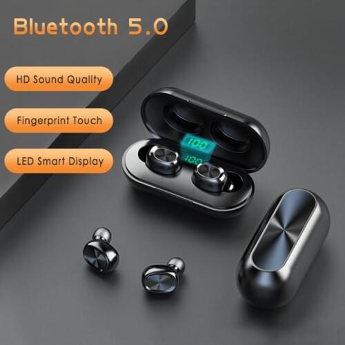 TWS Bluetooth Wireless Earphones game Headphones Earbuds Touch Control Sport Headset Noise Cancel For iOS Android mp3 player