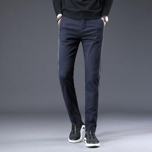 MRMT 2021 Brand Summer and Autumn Mens Trousers Casual Stretch Fashion Pants for Male Loose Small Feet Trousers