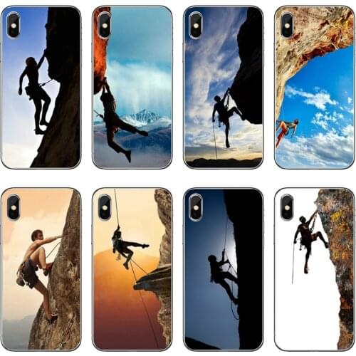 Extreme Sports Rock Climbing Accessories Phone Case For Xiaomi Mi 11 Note 10 10T 9 9T 8 Pro A2 Lite A3 A1 Poco F1 F2 M3 X3 NFC