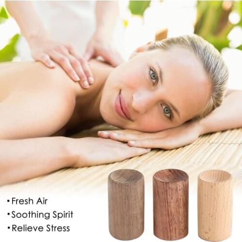 Wooden Essential Oil Aromatherapy Diffuser Wooden Aromal Diffuser Eco-Friendly Fragrance Diffused Wood Refreshing Sleep Aid