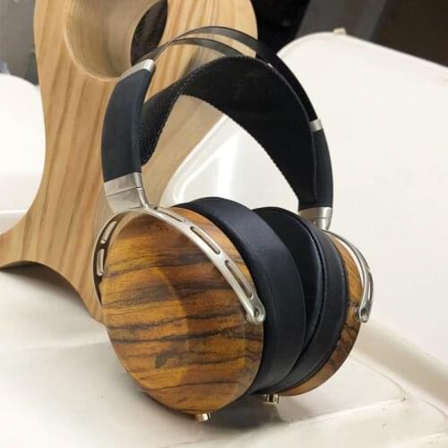 40MM 50MM 53MM Drivers Headphones Housing Customized Close Back Type Headphones DIY Wooden Shell Case Metal Headband