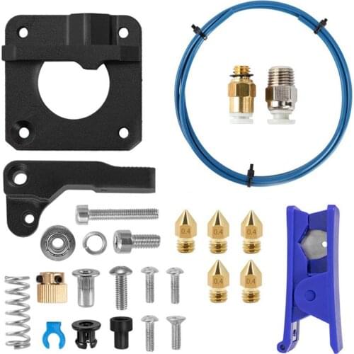 Capricorn Bowden PTFE Tubing XS Series 1M Tube, Metal Extruder Frame,Pipe Cutter,0.4mm nozzle.PC4-M6/10.for Ender 3/3Pro/5/CR10