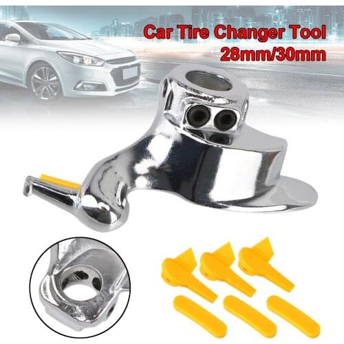28mm/30mm Car Vehicle Tire Changer styling moulding kit Car Accessories Stainless Steel Metal Mount Demount Bird Head Tool Auto
