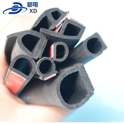 Bottom of car door protection weather waterproof strip