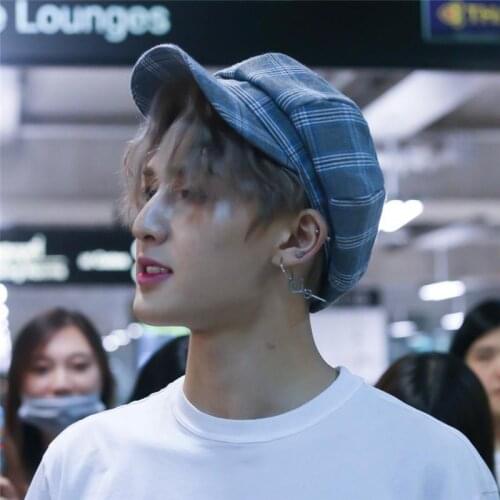 Winter Fashion Accessories Baker Boy Hat Warm Street Wear Newsboy Cap Vintage Cotton Winter Hat Unisex All-match Baker Boy Hat