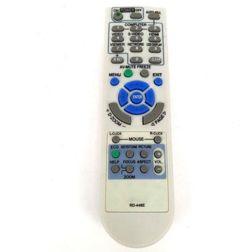 10pcs/lot) RD-448E for NEC Projector Remote Control for VT380 VT470 VT480 VT490 VT491 VT495 VT570 VT575 VT580 VT590 VT375