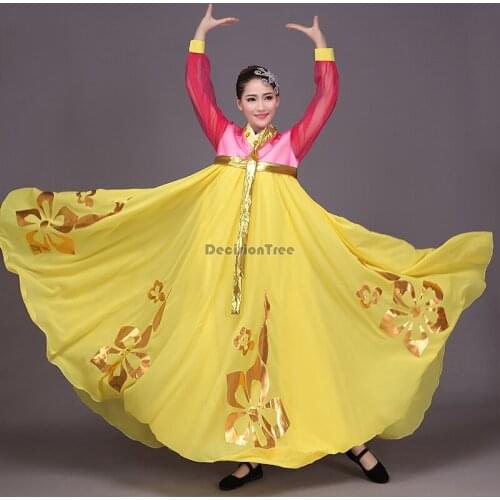 2021 korean traditional dress for adult women asian court princess stage performance fairy hanbok party dress stage performance