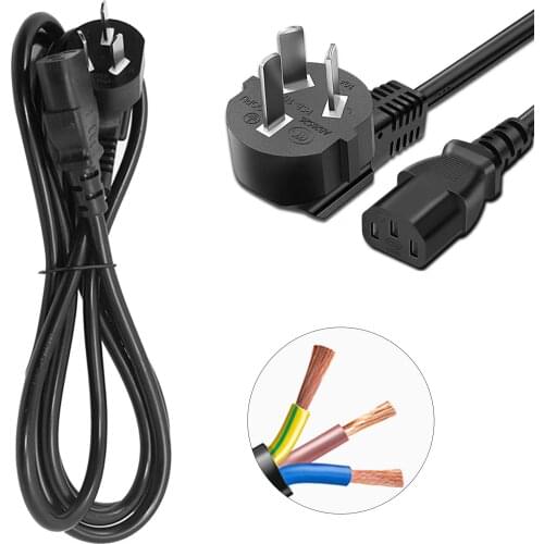 AU version Pure copper 1.31 square/16awg 1.5m Power Cord For BITMAIN ANTMINER A3, S9, D3, L3, T9, V9 for Avalon