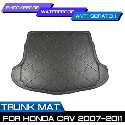 Car Floor Mat Carpet Rear Trunk Anti-mud Cover For Honda CRV 2007 2008 2009 2010 2011