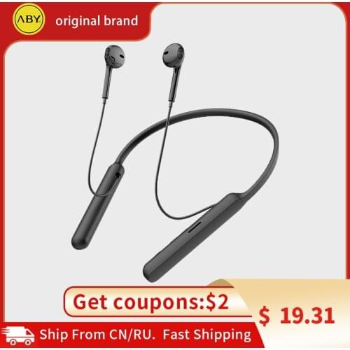 Wireless Bluetooth Headphones Noise Canceling In-Ear Bluetooth Earphones Music Headset Neckband Sport Earbuds For Sports