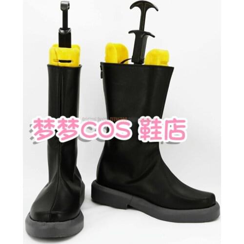 Fullmetal Alchemist Maes Hughes Anime Characters Shoe Cosplay Shoes Boots Party Costume Prop