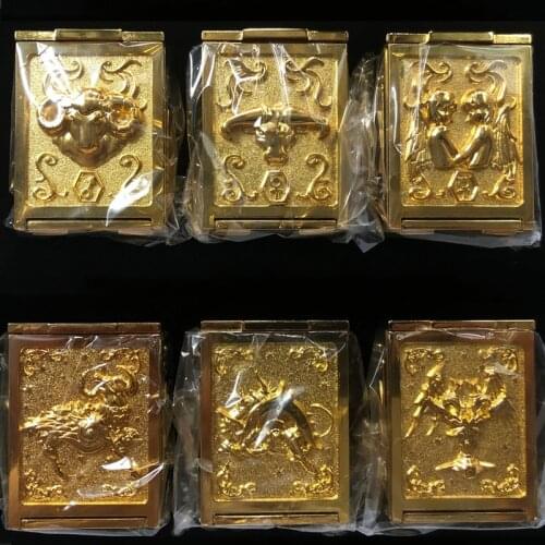 Jmodel Saint Seiya Cloth Myth SOG Metal Pandora Box VOL. 1 Gemini Aries Taurus Saint Action Figure Collection model Toy