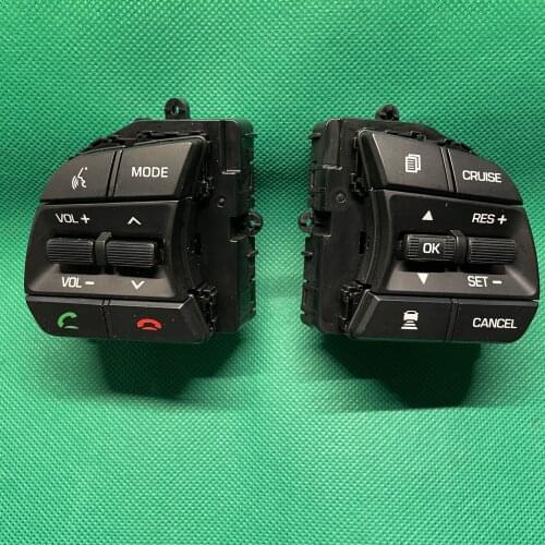 For Hyundai Sonata LF 2016-2018 Steering Wheel Buttons Bluetooth Phone Cruise Control Remote Control button left music button