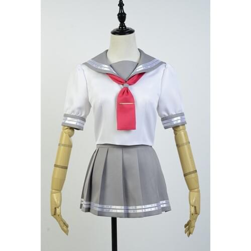 Japanese Anime Lovelive Sunshine Cosplay Costume Takami Chika Girls Sailor Uniforms Love Live Aqours School Uniforms For Girls