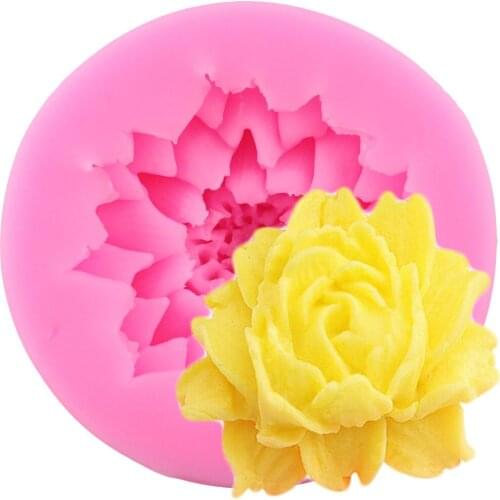 Beautiful Daisy Flower Shape Silicone Cake Mold Bakeware Mold For Cupcake Chocolate Soap 3D Fondant Cake Decoration Tools