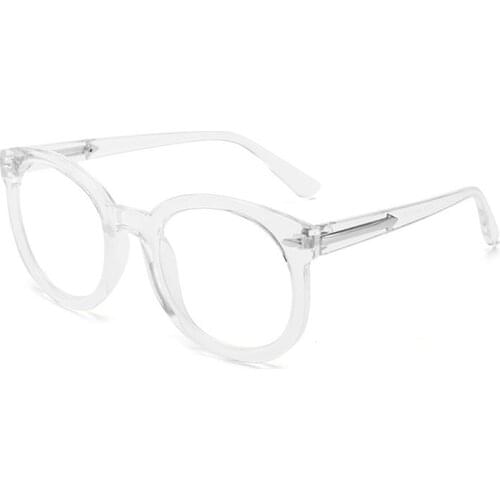 Arrow Round Anti Blue Light Glasses Transparent Computer Anti Radiation Fake Glasses Frame Women Spectacle Frames Men Eyewear