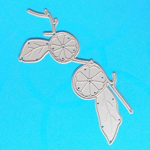 YINISE Metal Cutting Dies For Scrapbooking Stencils LEMON DIY PAPER Album Cards MAKING Embossing Folder Die CUT Cuts Template