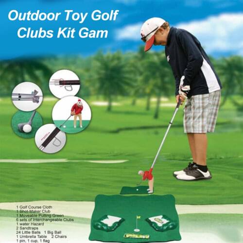 Mini Golf Professional Practice Set Golf Ball Sport Set Childrens Toy Golf Club Practice Ball Sports Indoor Games Golf Training