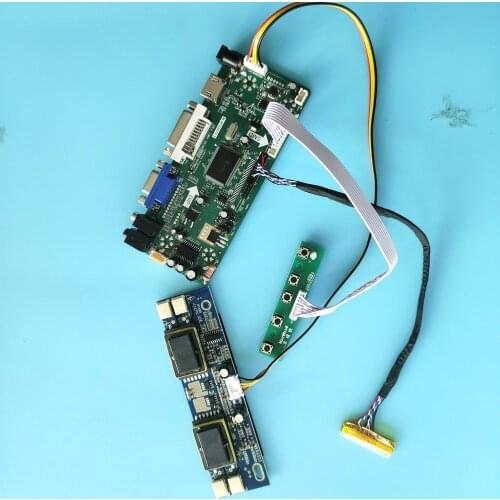 Kit for M170EG01 30pin Controller Board Dispiay panel 1280x1024 4 lamps HDMI+DVI+VGA LCD Audio driver board moitor 17"