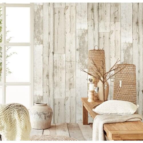 Wallpaper 3d Waterproof Thicken Wood Panel Wallpaper for walls self adhesive Contact paper Hotel Library Bedroom Living room