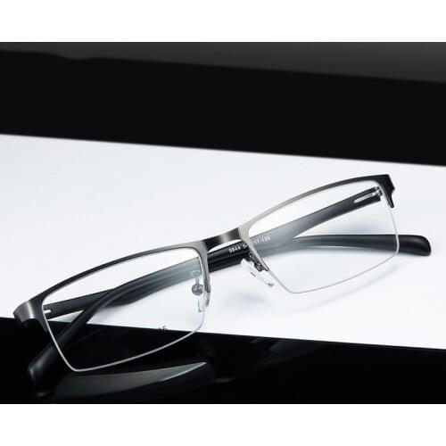 54-17-135 Optical Ultralight Alloy Full Rim Glasses Frame For Business Men Myopia Reading Prescription Spectacles Frame