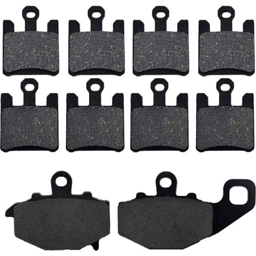 Motorcycle Front Rear Brake Pads for Kawasaki ZX6R ZX636 Ninja ZX 636 2003-2007 ZX 6RR ZX 600 2003-2006 ZX10R ZX 1000 2004-2007