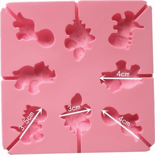 Cute Monster Silicone Lollipop Molds Jelly and Candy Molds Cake Mold Variety Cake Decorating Form Silicone Bakeware