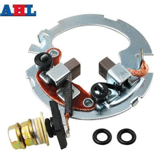 Motorcycle Starter Repair Brush Plate Rebuild Kit For KAWASAKI KLF400 KVF400 KZ1000 Bayou Prairie Police 400 ZR7 ZR7S ZR750S