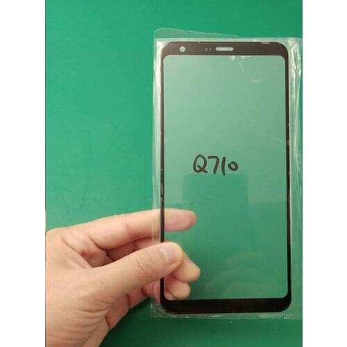 5Pcs Replacement LCD Front Touch Screen Glass Outer Lens For LG Q Stylo 4 Q Note+ Q710 Q710MS Q710CS