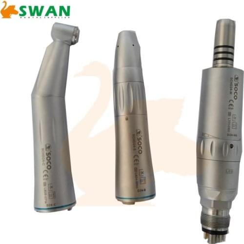Dentistry Clinic Surgical Straight Handpiece Lab Low Speed Air Motor E Type Contra Angle Handpiece Slow Speed Turbine Set Tool