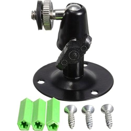 New 90 Degree Metal Wall Mount Rotating Ceiling Bracket Stand Holder For CCTV Security Camera Mini Camera