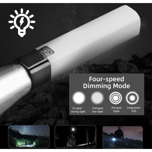 Flashlight Bike Lights LED Running Lights for Car Light Accessories for Bicycle Headlight for Bicycle Computer Handlebar Cycling