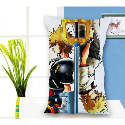 Japanese Anime Kingdom Hearts Rectangle Pillow Case Pillowcase christmas pillow case halloween pillow case covers gift for lover