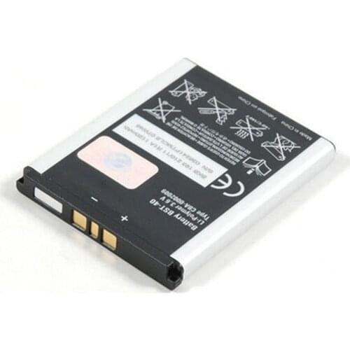 Replacement For Sony Ericsson Battery K660i K790a K790c W830i W850i W880i P990 P990i P990c P1c P1 P1i P700i Z555i BST-40 3.6V