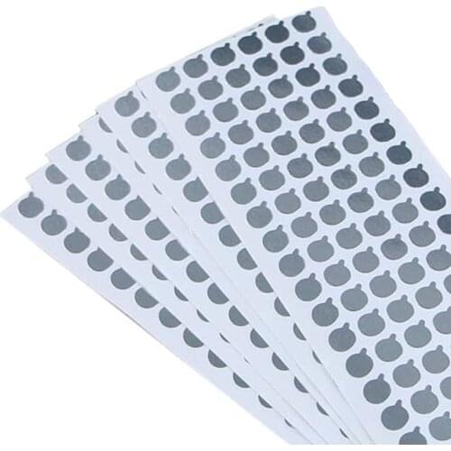 Multiple Sizes Aluminium Foil Sealing Stickers with Handle for Toothpaste Hose Cosmetics Bottle Chemical Tube Mouth Seals