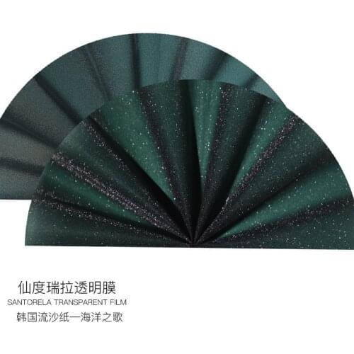 10pcs Gold Leaf Flower Wrapping Glitter Paper Bouquet Floral Gift Packaging Material Package Waterproof Flower Paper Papercraft