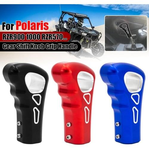 5 Speed Gear Shift Knob Grip Handle Gaiter Cover For Polaris ACE RZR 900 570 500 325 MILITARY RZR2 RZR4 MV 1000 TURBO RZR900 ATV