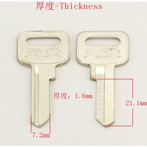 A054 Wholesale Locksmith Keymother Brass House Home Door Blank Key Blanks Keys 25 pieces/lot