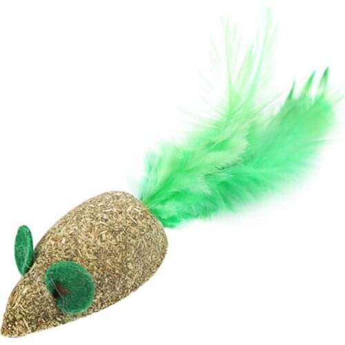 Pure Natural Catnip Ball Mouse Fish Shape Safe Edible Catnip Play Emotionally Soothing Chewing Toy Cat Cleaning Pet Supplies