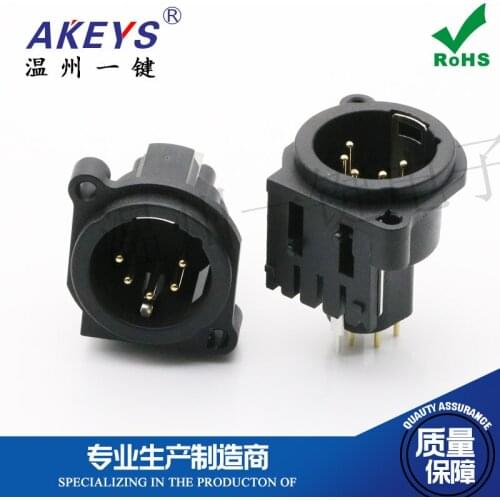 CT5-03HM 5-pin male 6-pin straight card Audio amplifier socket Female seat