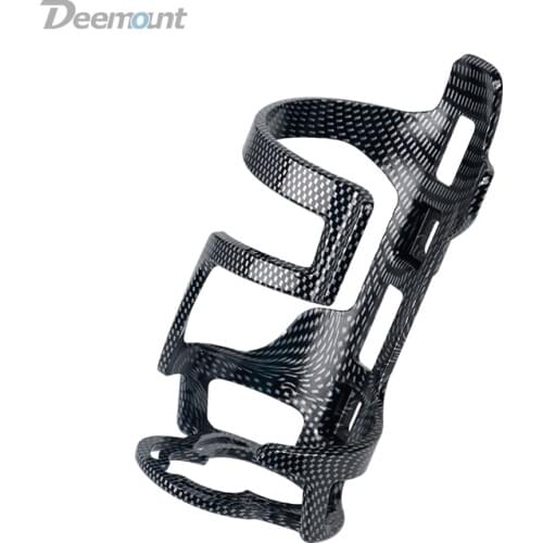 Deemount Bicycle Water Bottle Holder 65mm PC Mold-in Plastic Bottle Cage Carrier Rack Light Weight Cycling Parts BKG-008