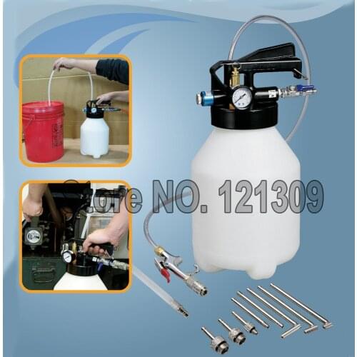 Two Way 6L Pneumatic Air Engine Gear ATF Oil & Fluid Extractor & Dispenser
