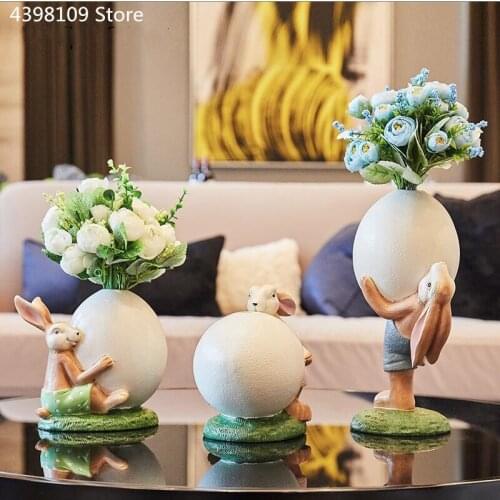 Classic white ceramic mini vase Chinese crafts ornaments modern minimalist porcelain vase home decorations