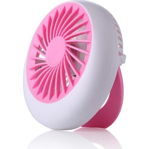 2016 Rechargeable Fan USB Portable Desk Mini Fan for Office USB electric air conditioner small fan Angle Adjustment 1200mA