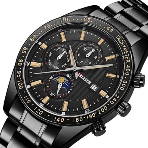 Watch Mens Top Brand Luxury Waterproof Calendar Military Army Stainless Steel Male Clock VAVAVOOM Man Sport Watches Reloj Hombre