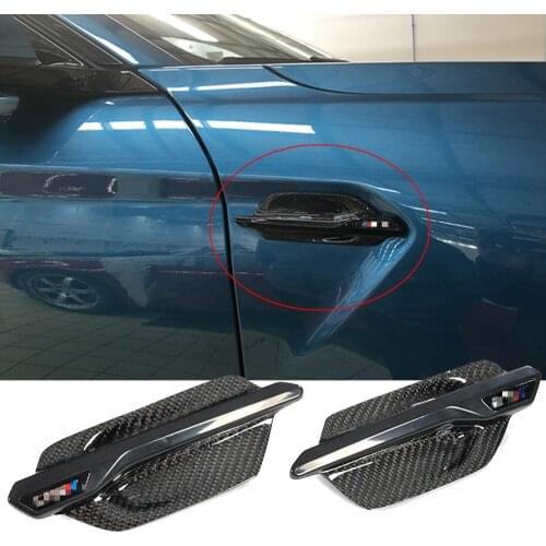 For BMW M2 F87 m235i Carbon Fiber Fender Trim Cover Air Vents Exterior trim body side 2016 2017 Carbon Side Grille