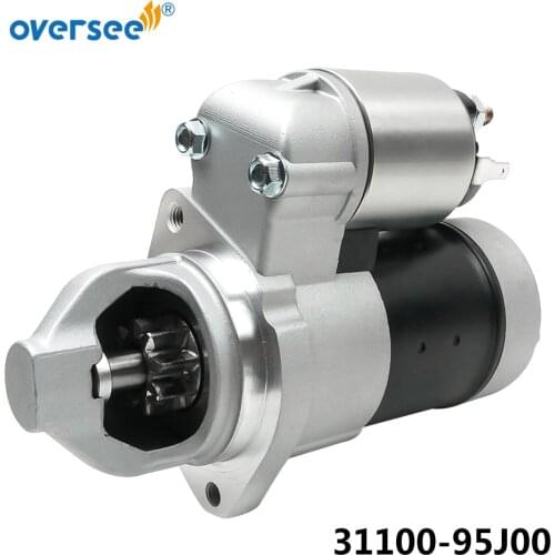 31100-95J00 Starter for Suzuki Outboard Motor OMC 5036972; 1100-95J00, 31100-95J01, S114-924A; 410-44081